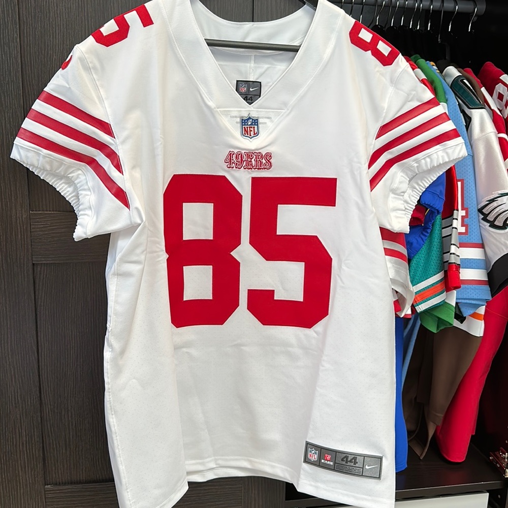 George Kittle San Francisco 49ers Nike NFL Authentic Vapor Elite Jersey 48/XL